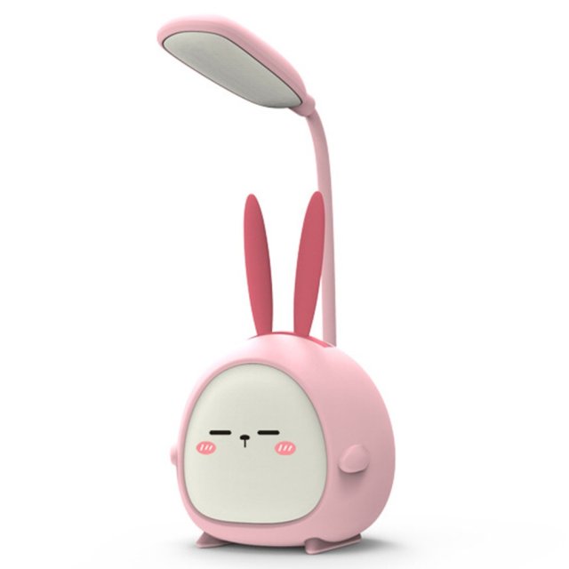 Cute Cartoon LED Desk Lamp USB Rechargeable Night Light